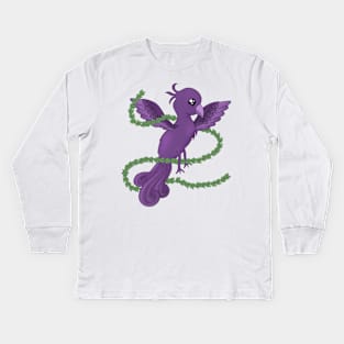 MHC FP Purple Phoenix Kids Long Sleeve T-Shirt